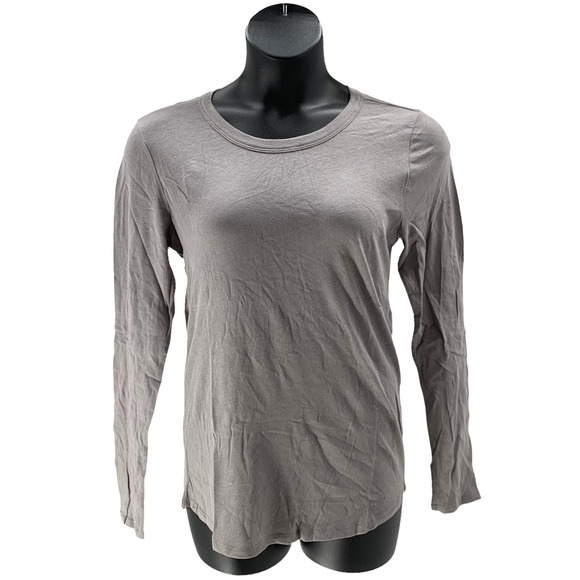 Barefoot Dreams Tops - Barefoot Dreams Malibu Collection Loose Jersey Tee Dove Gray - Regular